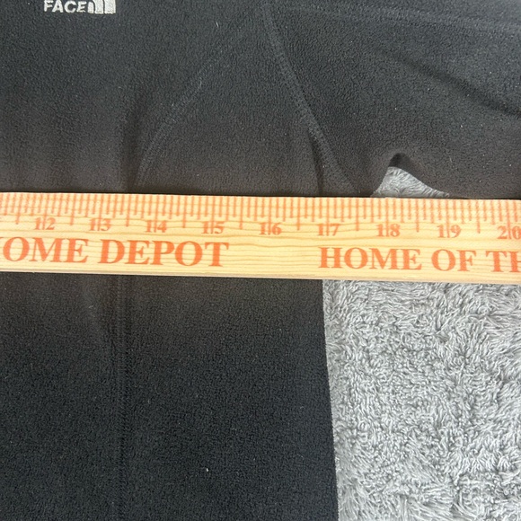 The North Face Long Sleeve 1/4 Zip Front Black Fleece Pullover Women’s, Size M - Picture 6 of 10